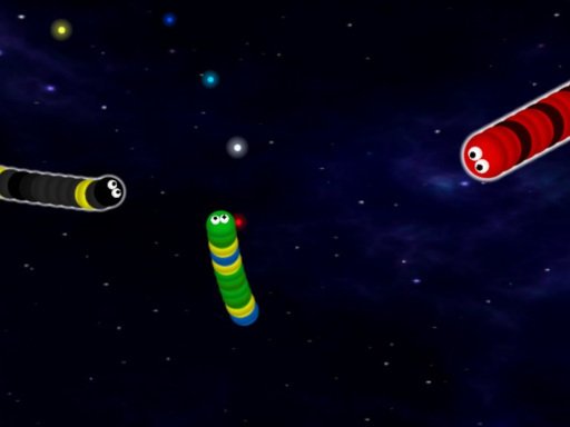 Spielen Galactic Snakes io Spiel
