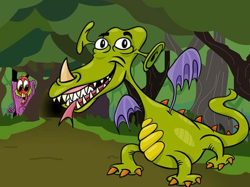 Spielen Fun Monsters Jigsaw Spiel