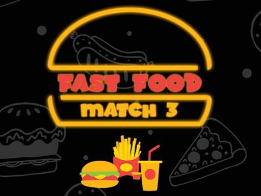 Spielen Fast Food Match 3 Spiel
