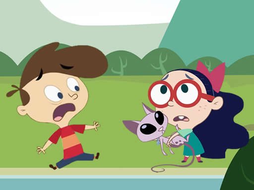 Spielen Cat And Kids Differences Spiel