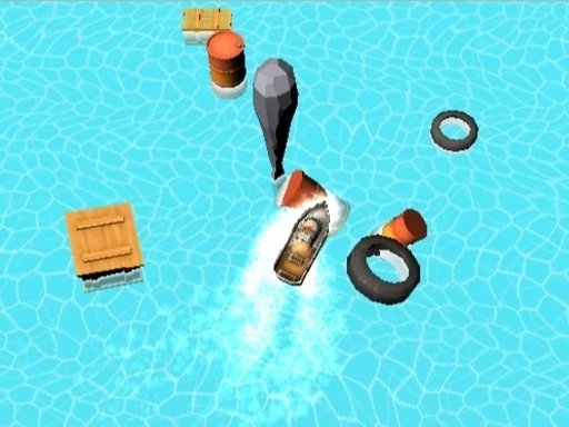 Spielen Water Boat Fun Racing Spiel