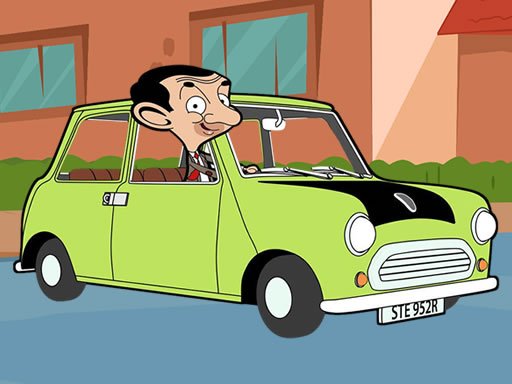 Spielen Mr. Bean Car Hidden Keys Spiel