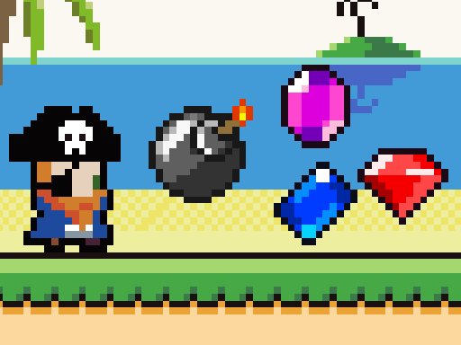 Spielen Pirate Bomber – Jewel Hunter Spiel