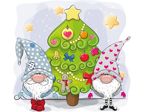 Spielen Cute Gnomes Hidden Stars Spiel