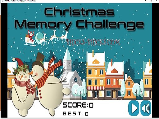 Spielen Christmas Memory Challenge Spiel