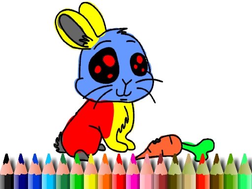 Spielen BTS Rabbit Coloring Spiel