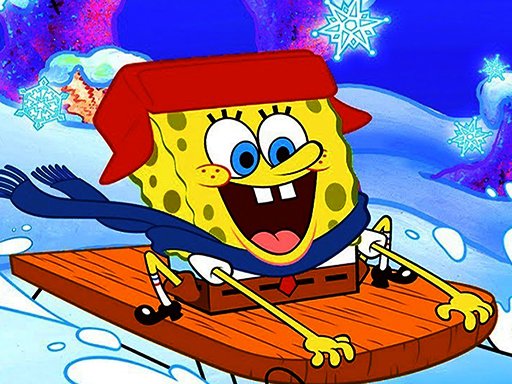 Spielen SpongeBob Winter Puzzle Spiel