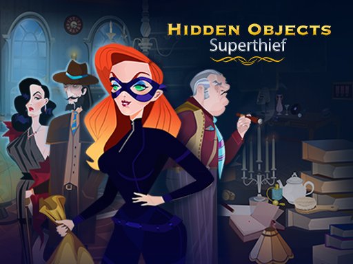 Spielen Hidden Objects: Superthief Spiel
