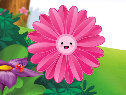 Spielen Funny Flowers Jigsaw Spiel
