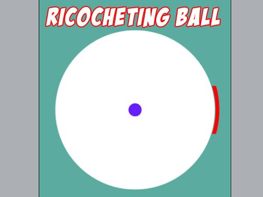 Spielen Ricocheting Ball Spiel
