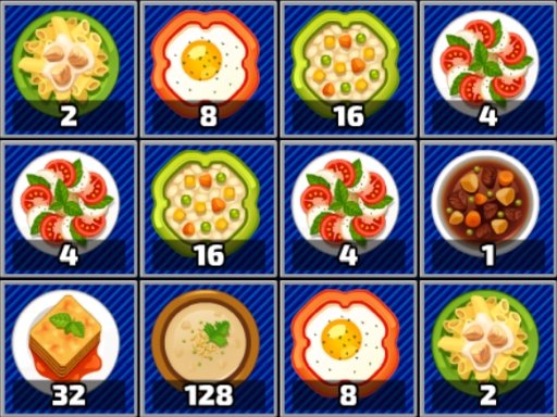 Spielen Yummy 2048 Spiel