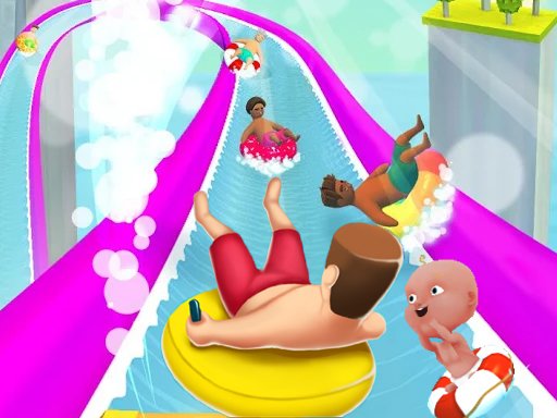Spielen WaterPark Slide.io Spiel