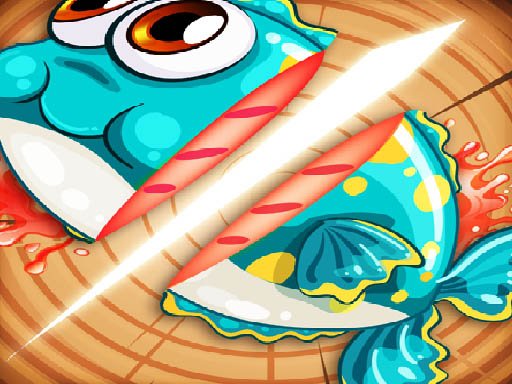 Spielen Ninja Fishing – Cut the Fish Spiel