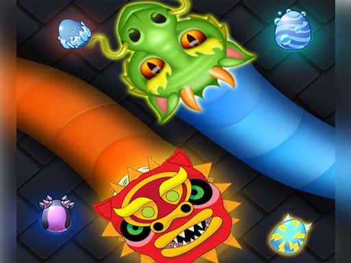 Spielen Slither Dragon.io Spiel
