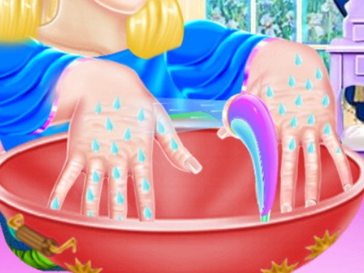 Spielen Princess Ella Hand Care Spiel