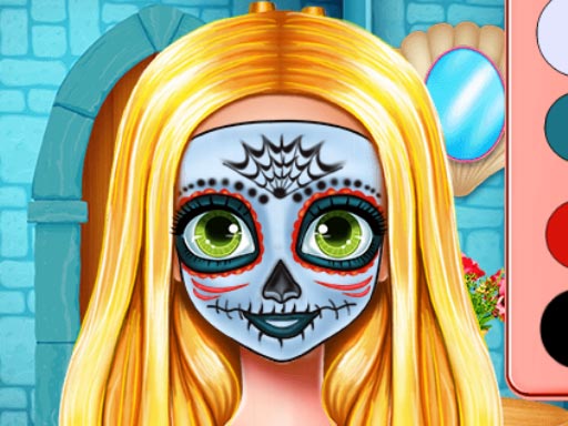 Spielen Sister Halloween Face Paint Spiel