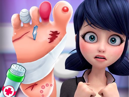 Spielen Miraculous Ladybug Foot Doctor Spiel