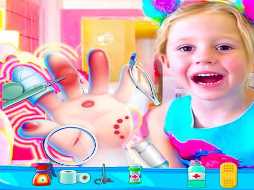 Spielen Nastya Hand Doctor Spiel