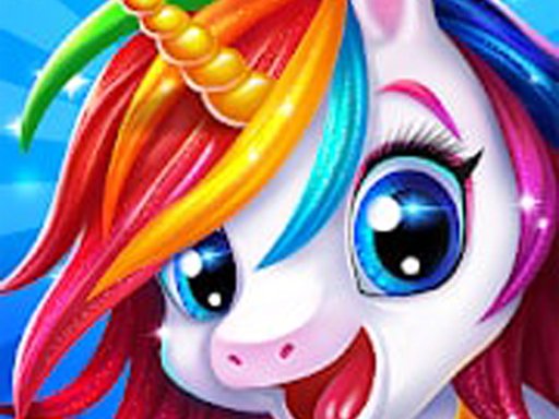 Spielen Unicorn : Unicorn Salon Dress Up Spiel