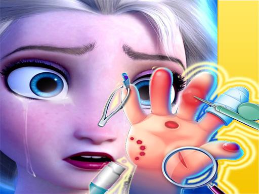 Spielen Elsa Hand Doctor Spiel