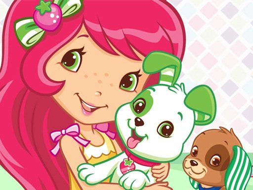 Spielen Strawberry Shortcake Puppy Care Spiel