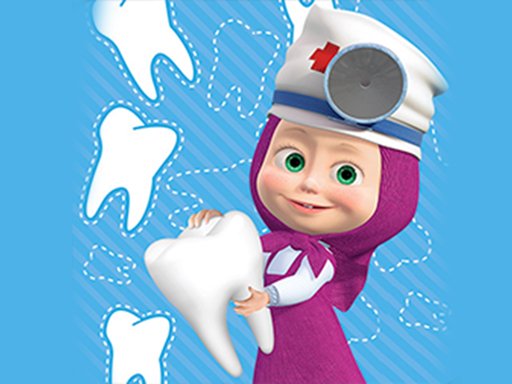 Spielen Masha Happy Dentist Spiel