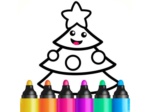 Spielen Drawing Christmas For Kids Spiel