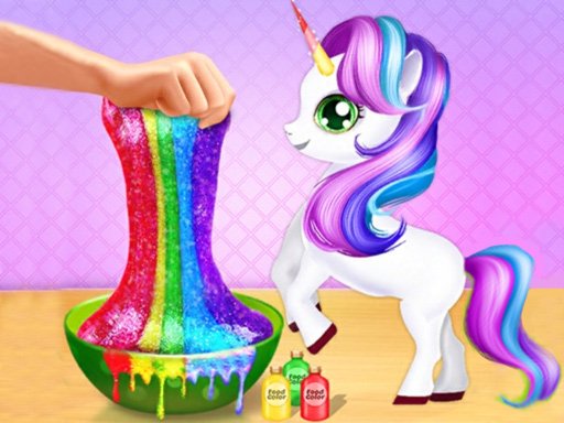 Spielen Unicorn Slime Maker Spiel