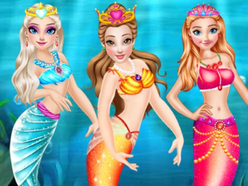Spielen Princess Mermaid Style Dress Up Spiel