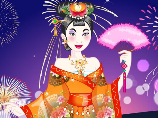 Spielen Chinese Princess Wedding Dress up Spiel