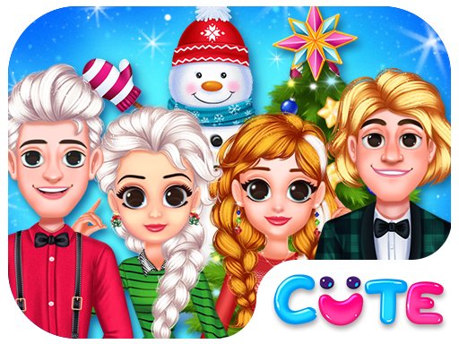 Spielen Frozen Princess Christmas Celebration Spiel