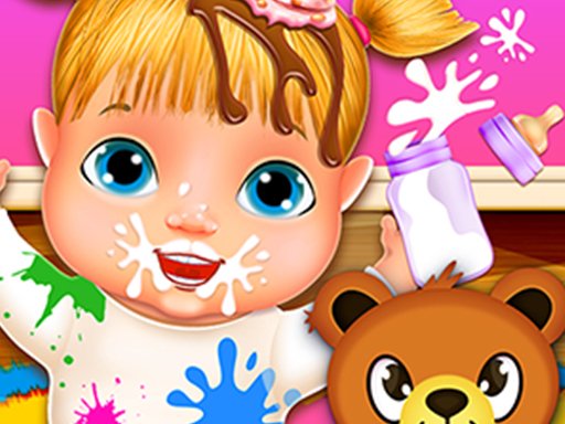 Spielen Lina Babysitter Spiel