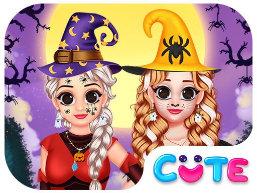 Spielen Princess Hello Halloween Spiel