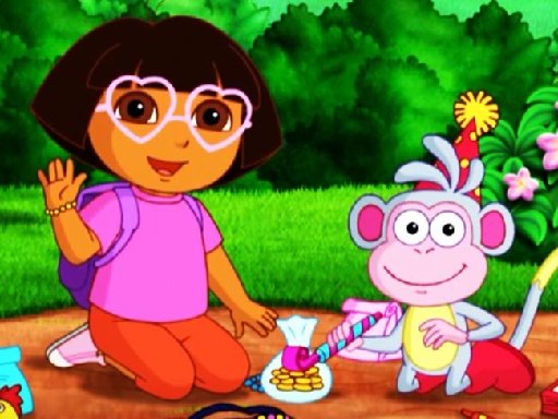 Spielen Dora Kids Puzzles Spiel