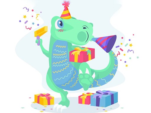 Spielen Dino Party Jigsaw Spiel