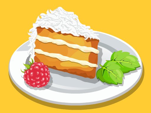 Spielen Almond coconut cake Spiel