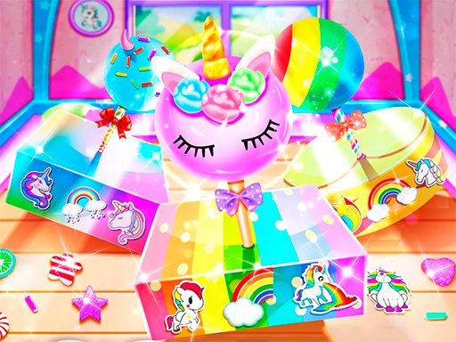 Spielen Unicorn Cake Pops Spiel