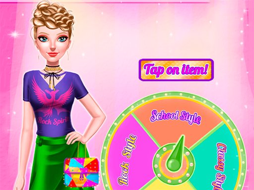 Spielen Dress Up Wheel Spiel