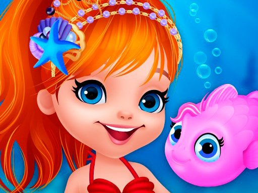 Spielen Cute Mermaid Dress Up Spiel