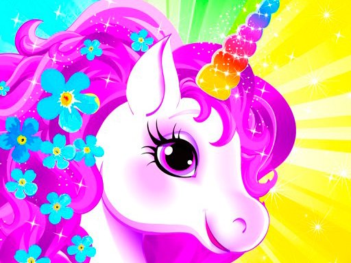 Spielen Unicorn Dress Up Girls Spiel
