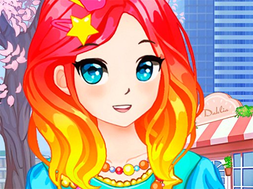 Spielen Anime Kawaii School Girls Dress Up Spiel