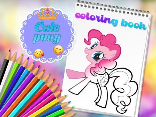 Spielen Cute Pony Coloring Spiel