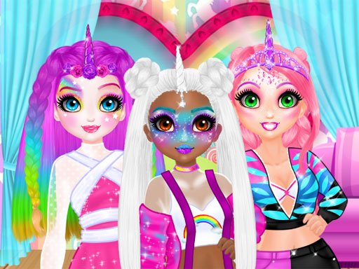Spielen Miss Charming Unicorn Hairstyle Spiel