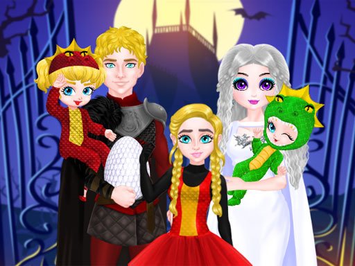 Spielen Princess Family Halloween Costume Spiel