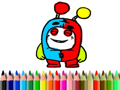 Spielen BTS OddBods Coloring Spiel