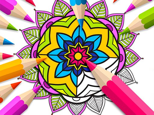 Spielen Mandalas Coloring Spiel