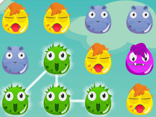 Spielen Monster World Matching Spiel