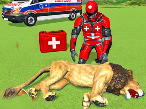 Spielen Animals Rescue Doctor Robot 3D Spiel