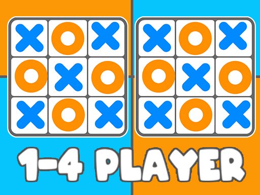 Spielen Tic Tac Toe 1-4 Player Spiel