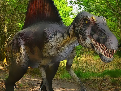 Spielen Dinosaurs Jigsaw Spiel
